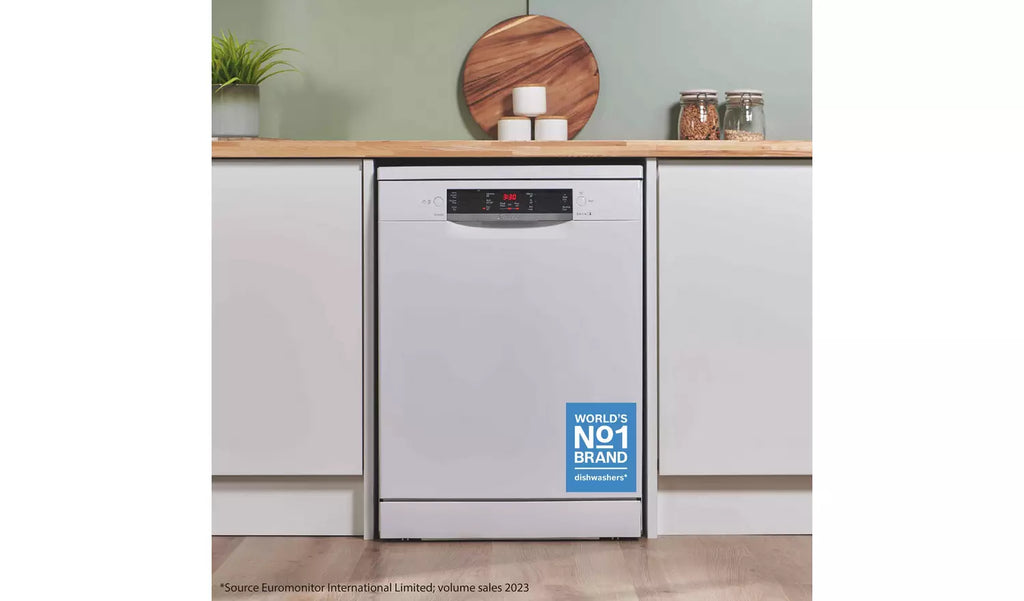 Bosch SMS26AW08G Full Size Dishwasher - White