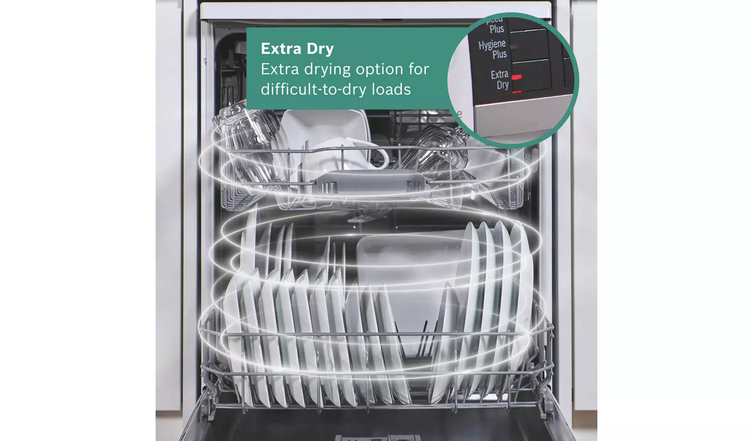 Bosch SMS26AW08G Full Size Dishwasher - White