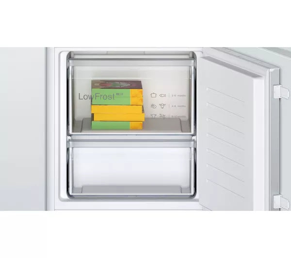 BOSCH Series 2 KIV87NSE0G Integrated 70/30 Fridge Freezer - Sliding Hinge