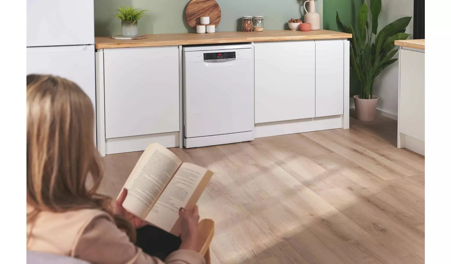 Bosch SMS26AW08G Full Size Dishwasher - White